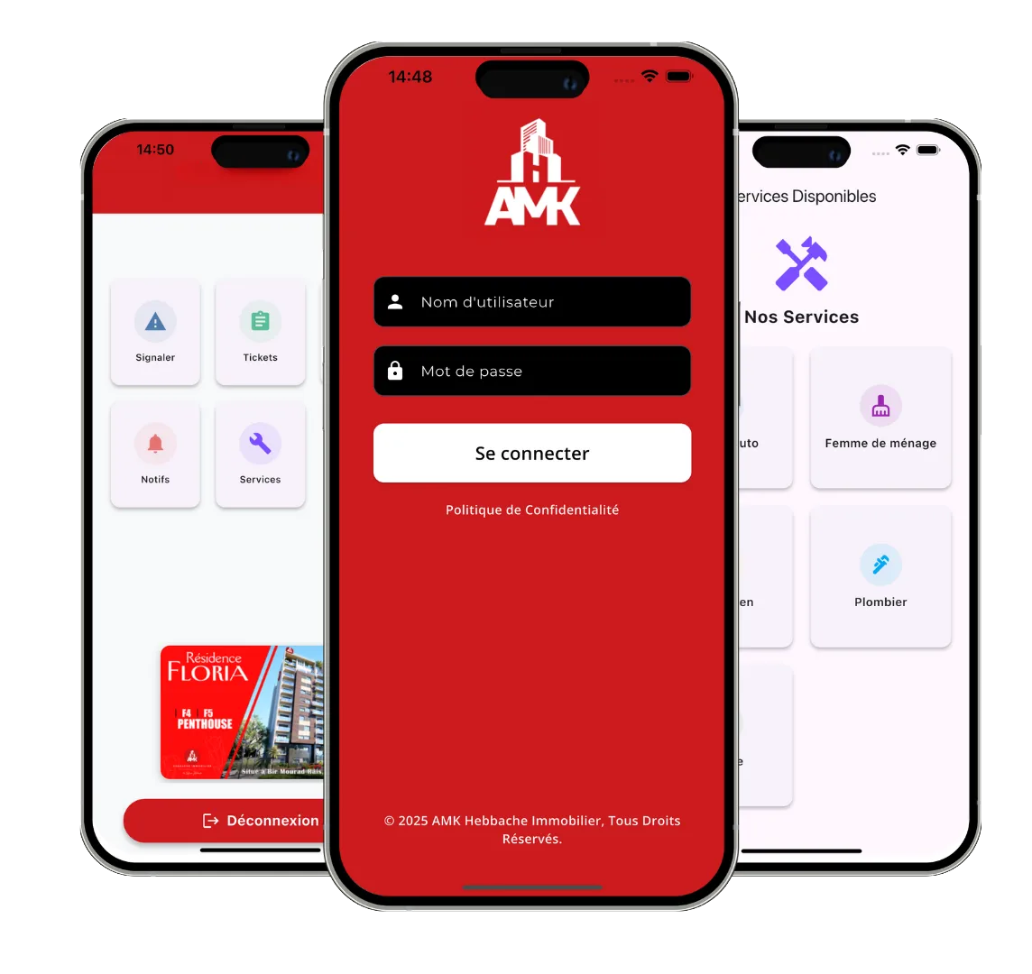 ​​application mobilier AMK COPRO&nbsp;Gestion de Copropriété